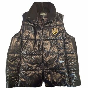 Lauren Active Ralph Lauren Black Puffer Vest